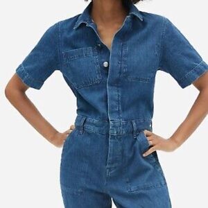 Everlane Soft Denim Coveralls